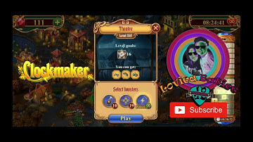 Clockmaker - Match 3 Mystery Game - Theatre - Level 156 - 160 - Gameplay