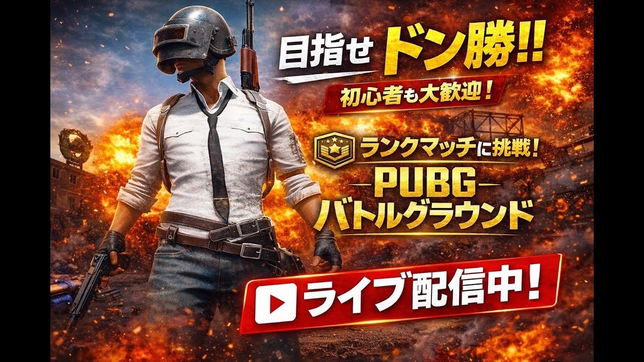 【PUBG】らんくまっち