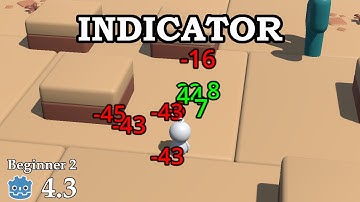 How to create a damage indicator - Learn Godot 4 3d - no talking