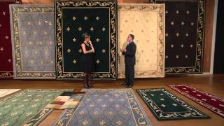 Royal Palace Special Edition Fleur De Lis 3' x 5' Wool Rug with Shawn Killinger