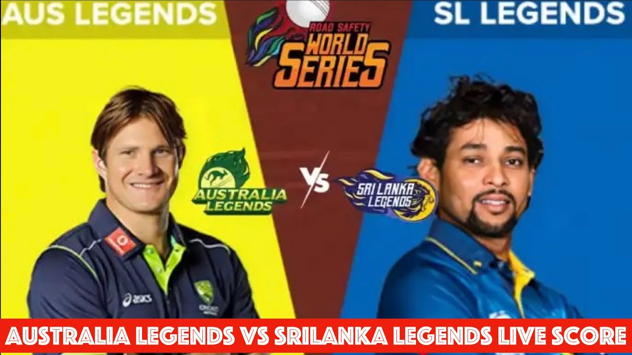 LIVE Road Safety World Series T20 2022 3rd Match SLL vs AUSL