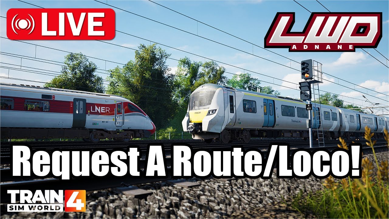 🔴TSW 4 LIVE!🔴🚂🚂Request Any DLC!| Chat/Chill