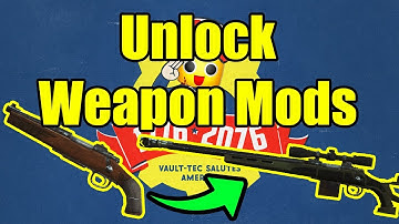 Fallout 76 - How to Unlock Weapon Mods And Craft Weapon Mods (Fallout 76 Guide)