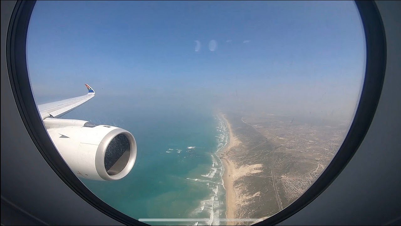 South African Airways A350-900 Johannesburg To Cape Town 