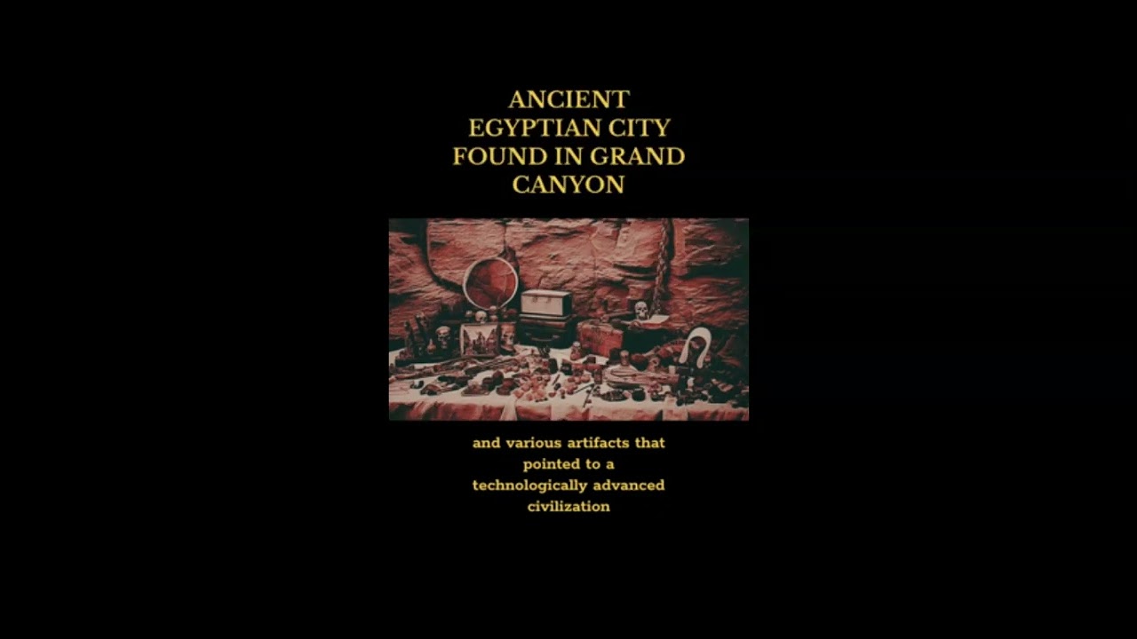 Ancient Egyptian City In Grand Canyon
