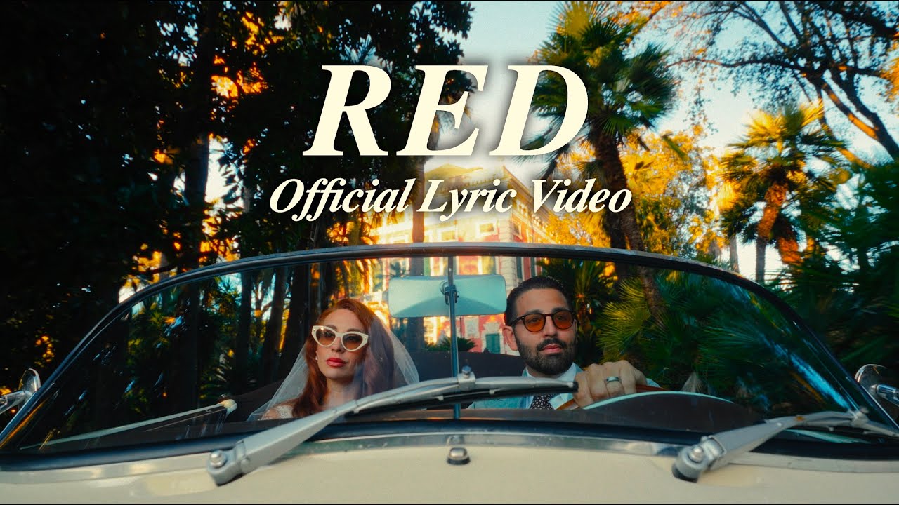 RED Lyric Video - By Mike Ricci & August Jones | Charlotte Dobre & Mike Ricci Official Wedding Song