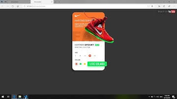 Nike Shoes Card with HTML-CSS-3