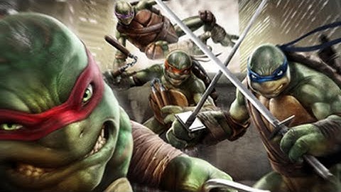 Teenage Mutant Ninja Turtles: Rooftop Run Level 22 Walkthrough iOS/ Android