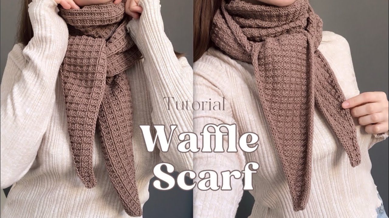 Мастер-класс по вязанию шарфа 🤍🧣 Как связать шаль ✨ (по мотивам шарфа Софи)