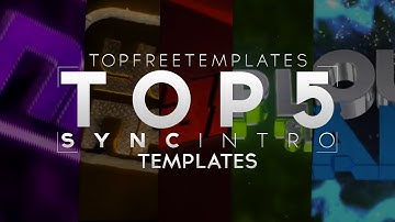 (BEST) Top 5 FREE SYNC Intro Templates 2015