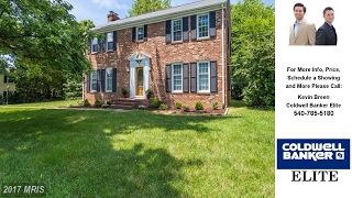 13 FOX RUN LANE, FREDERICKSBURG, VA Presented by Kevin Breen.