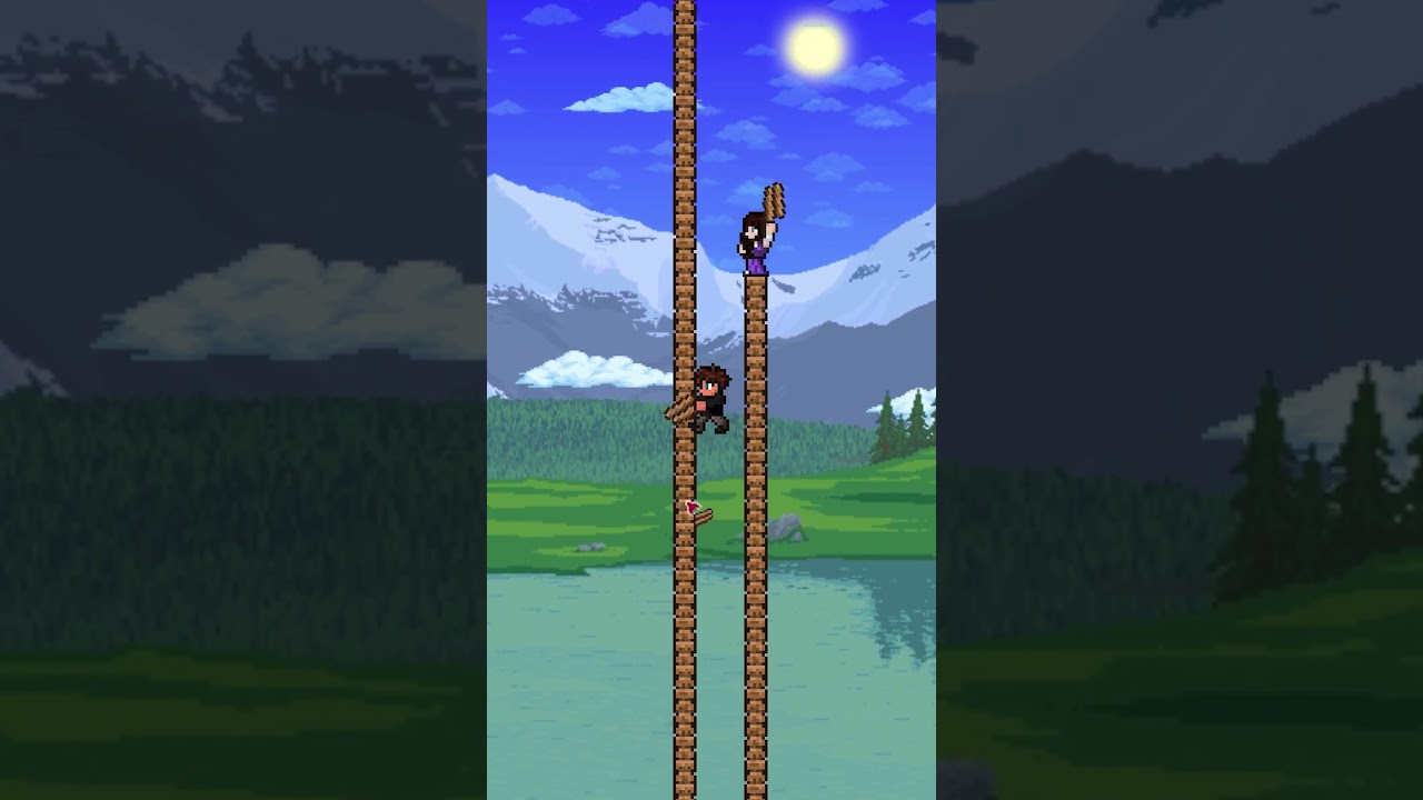 Terraria, First to Fall Wins!