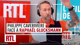 Philippe Caverivière face à Raphaël Glucksmann