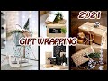 #DIY NEW YEAR GIFT WRAPPING ideas.Как стильно упаковать подарки на НОВЫЙ ГОД И РОЖДЕСТВО 2021