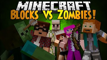 Minecraft Mini-Game: BLOCKS VS ZOMBIES!