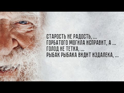 Не каждый знает продолжение пословиц!