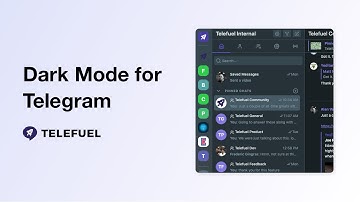 Dark Mode for Telegram - Telefuel