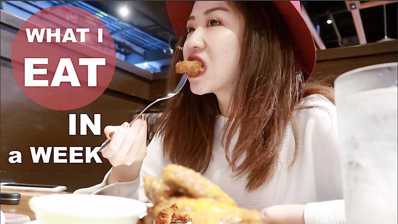 【Krystina】What I Eat in a Week 我一周都吃啥|本视频以馋你们为主要目标，饿的时候勿点！