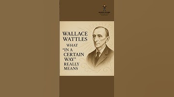 How Wallace Wattles