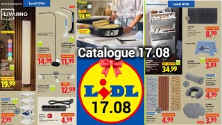 LIDL Arrivage de la Semaine 17.08 ✨ Catalogue Non Alimentaire Lidl ✨ Textile Nouveautés #lidl