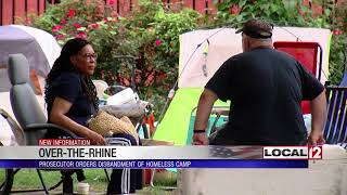 Hamilton County prosecutor says homeless camp in private park needs to move
