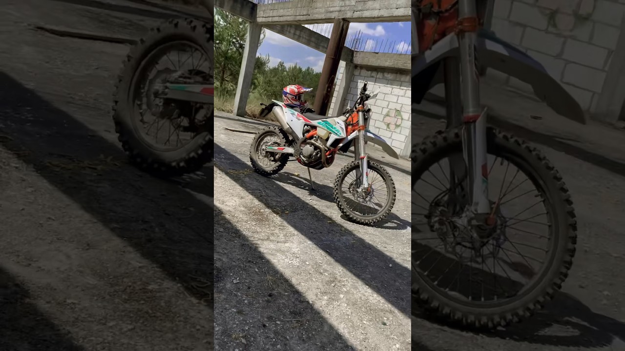 KTM EXC-F 350 - Urbex #ktm #urbex #moto #cross #enduro
