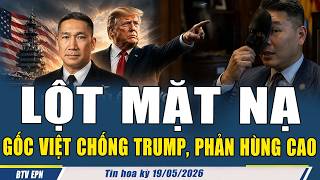 TÊN CỰC TẢ GỐC VIỆT DEREK TRẦN CHỐNG TRUMP, LỢI DỤNG CỜ VÀ HÌNH BỘ TRƯỞNG HÙNG CAO ĐỂ LỪA PHIẾU!