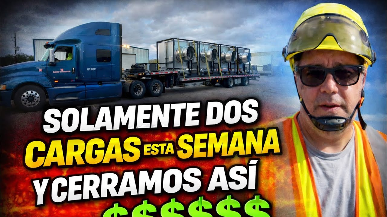 Solo dos cargas esta semana y así cerramos con esta carga