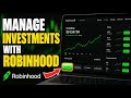 How to Manage Investments with Robinhood - Quick Tutorial