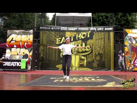 Student Side Best32 09 潔榛 vs 林昱亘 | 20150718 EAST HOT POPPING BATTLE GAME Vol.3