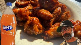 Orange Fanta Chicken Wings! #SuperSodaSunday