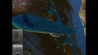 Random Airlines 021 And White Airlines 234 Collision