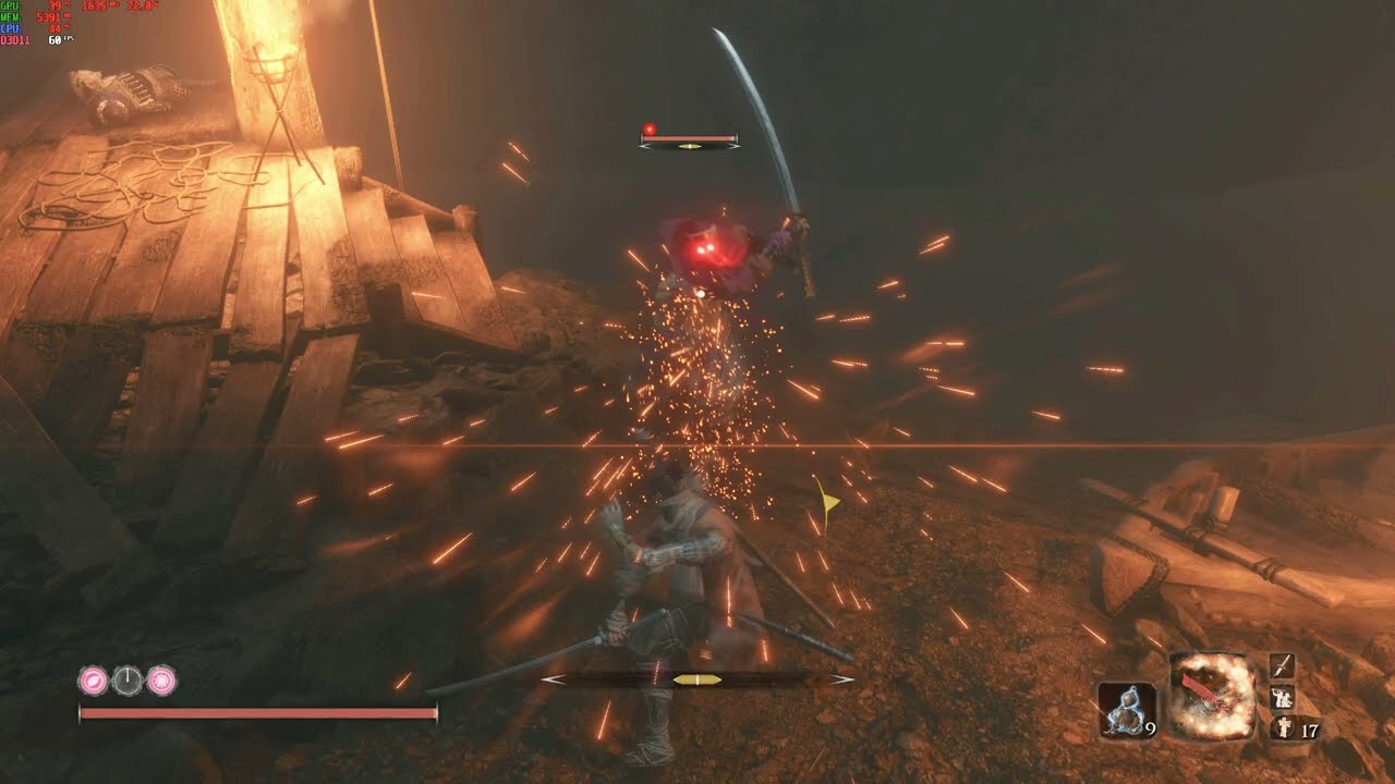 SEKIRO SHADOWS DIE TWICE : Jinzaemon Kumano , Doujun's Puppet 🐺⚔️⚕️🤺