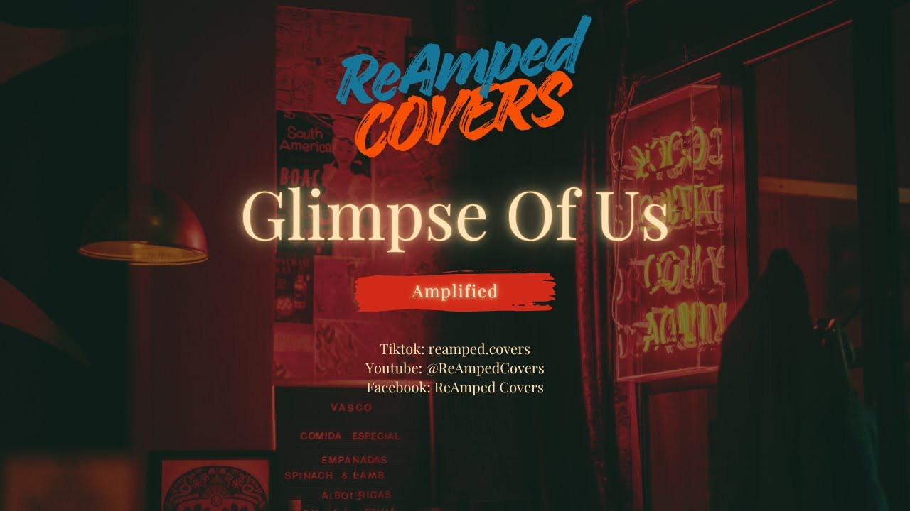 Glimpse of Us – Joji | Rock Cover by ReAmped Covers
