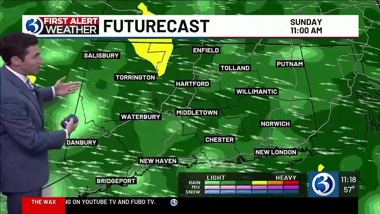 WEATHER: First Alert Weather Day Sunday for rain - YouTube
