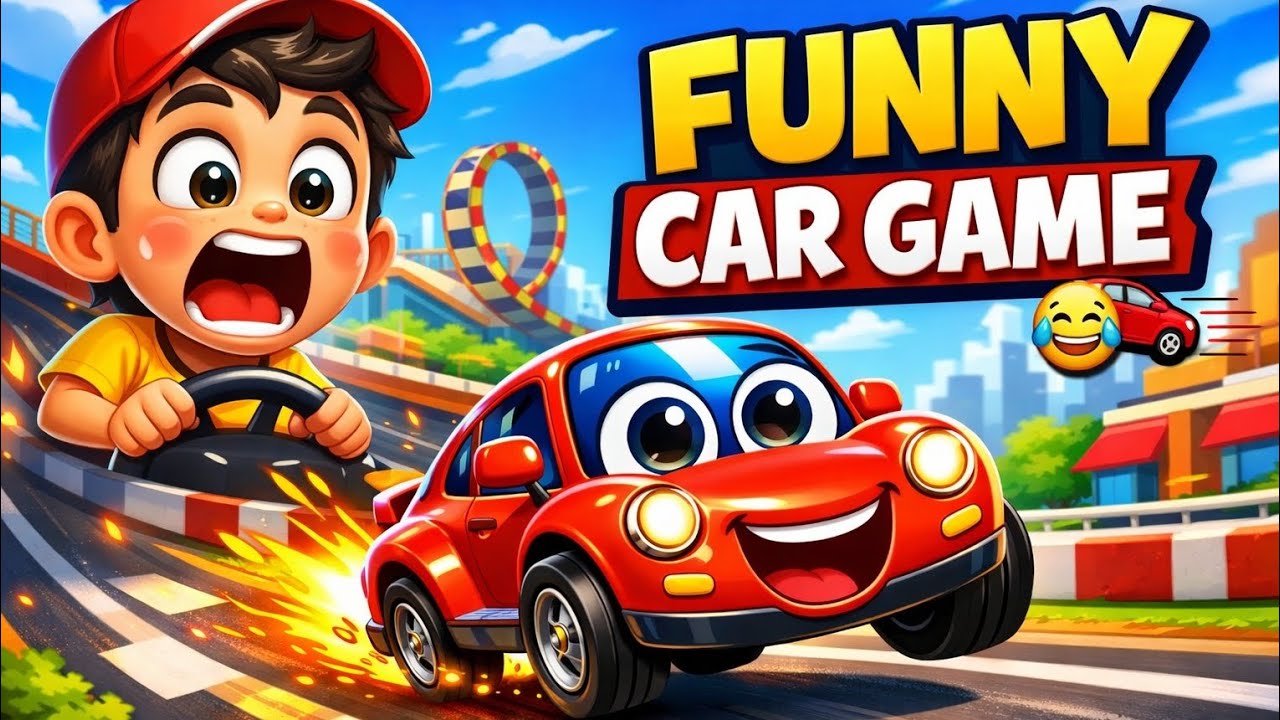 🚗 Cartoon Car Game Full Movie |Funny Car Cartoon Long Video😂Funny|NewCar Cartoon Game2026