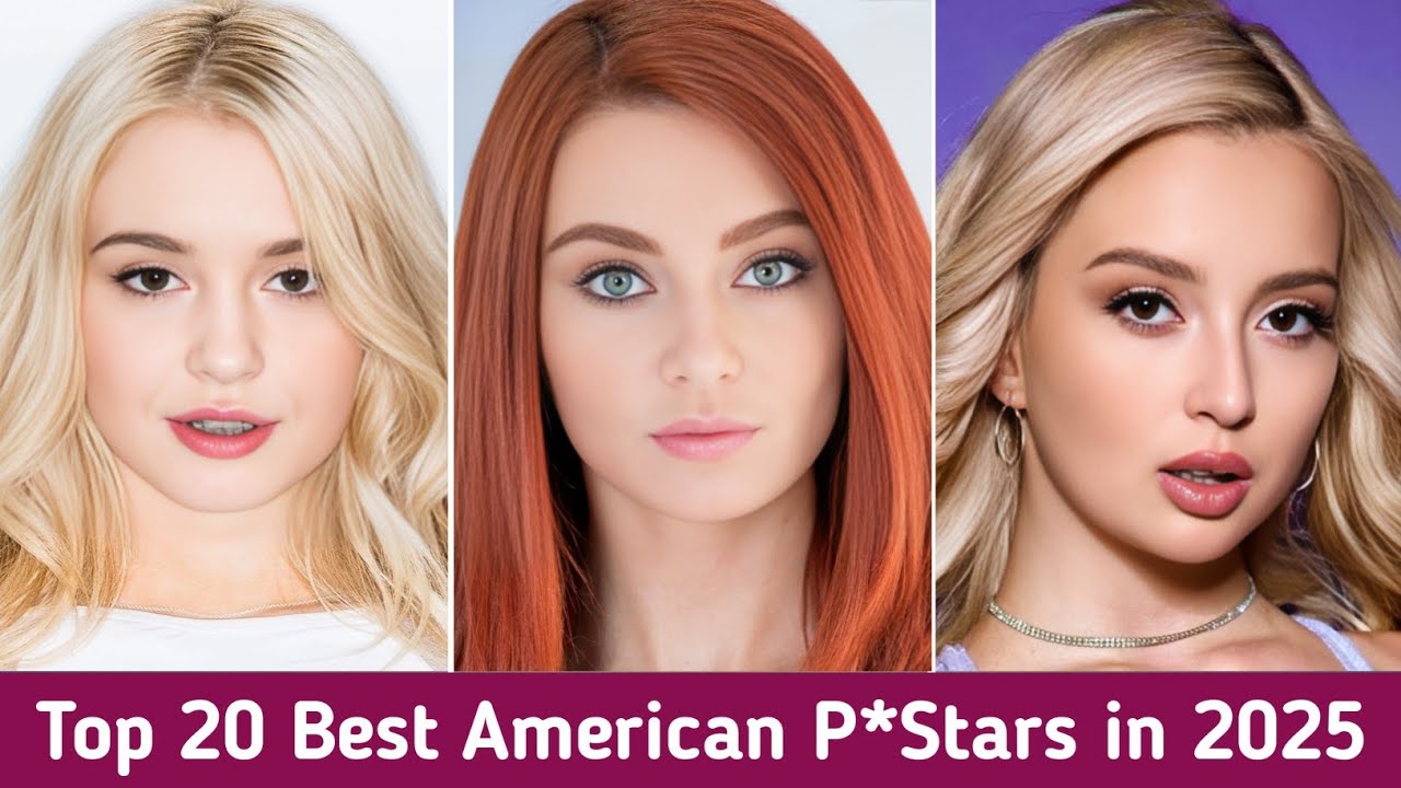 Top 20 Best American PStars In 2025 YouTube