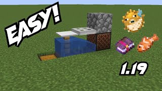 Minecraft: AFK Fish Farm | Tutorial (NO AUTO CLICKER!) (1.19 )