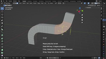 Big update for Simple Bend 2.0 - On-screen Axis control for easy bending (blender addon)