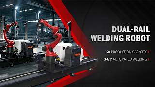 Dual-Rail Welding Robot: Double Your Productivity with Two Robots Working Together