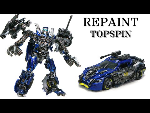 Transformers Movie 3 DOTM Studio <strong>Series</strong> SS 63 Repaint TOPSPIN <strong>Car</strong> Robot Toys