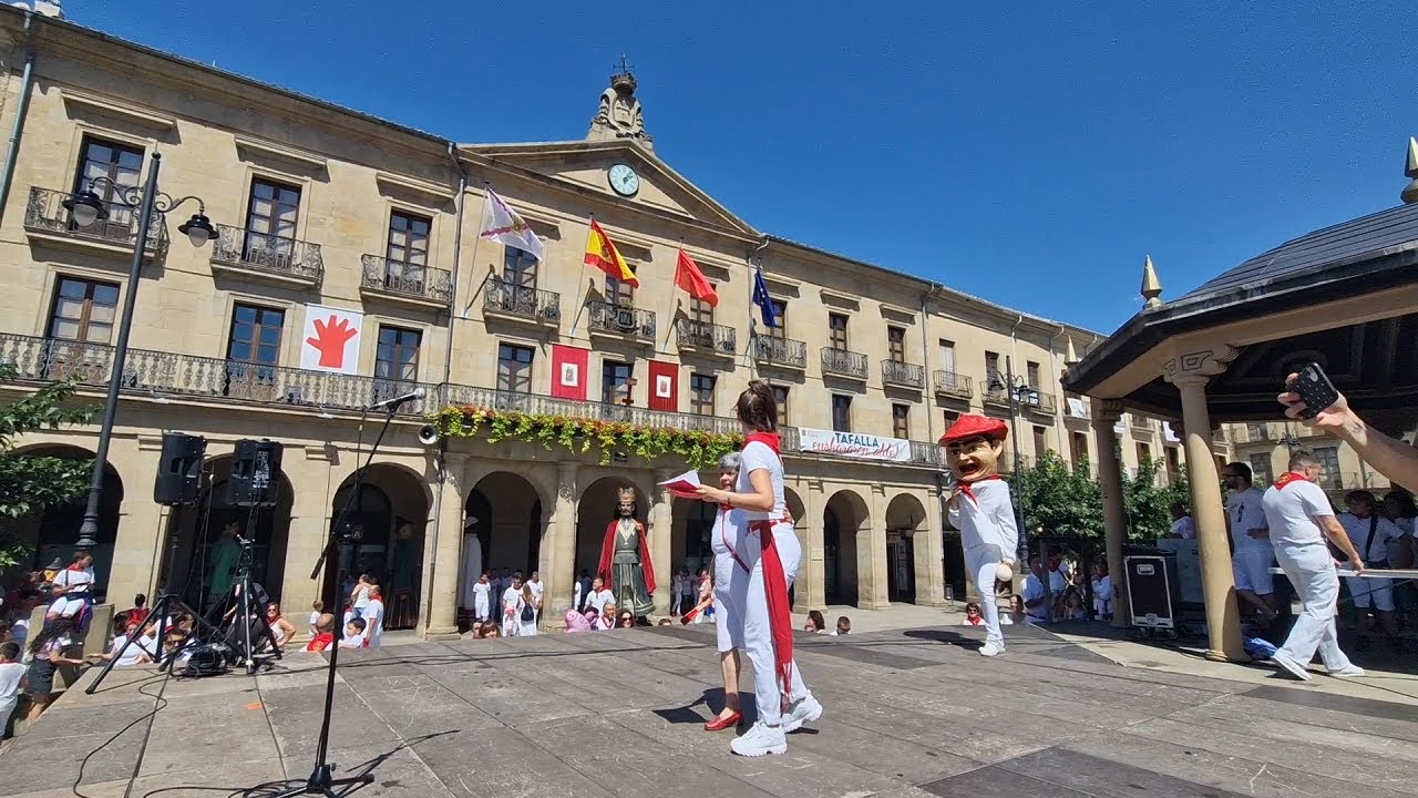 Gigantes de Tafalla, Despedida 2023