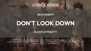 (Lyrics)Arch Enemy-Don't Look Down