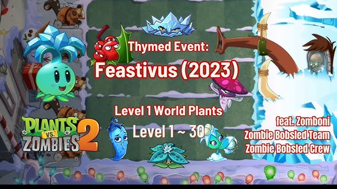 CHALLENGE & EVENTS 🌱 PLANTS vs. ZOMBIES 2 