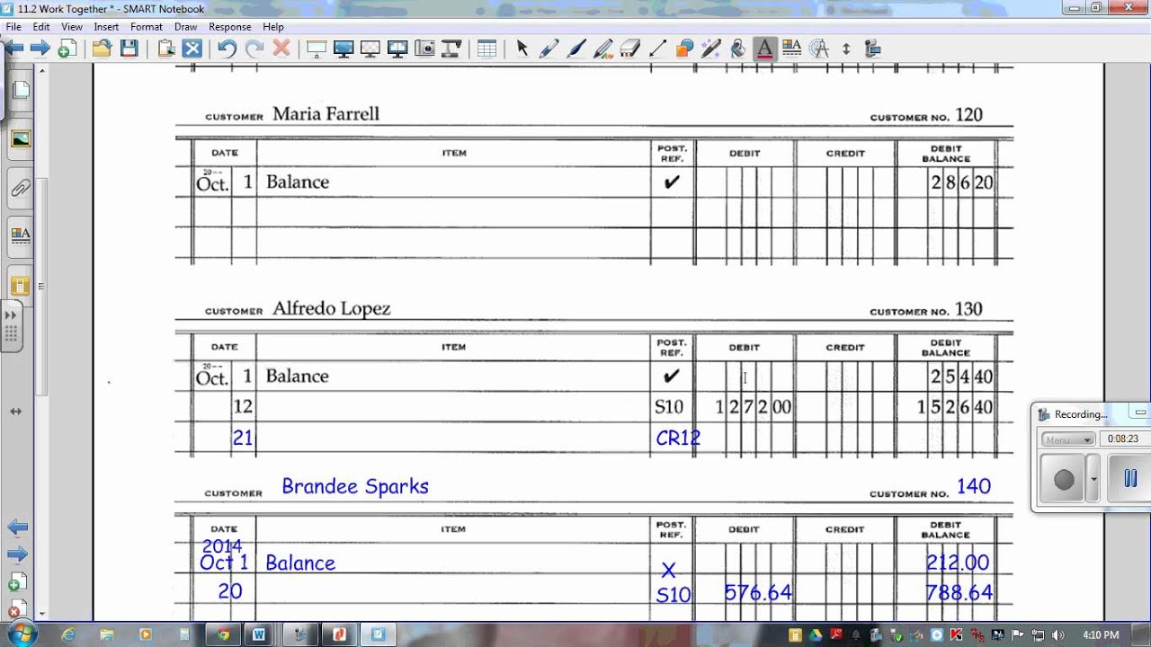 Accounting 1 11 2 Work Together YouTube