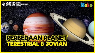 🪐 What’s the Difference Between Terrestrial and Jovian Planets | Space