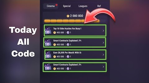 Top 10 Side Hustles For Busy. Smart Contrac. Earn $8,000 Per Month With Tapswap All Video Code Today