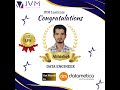 Congratulations Abhishek | Success Story JVM Institute | 12 LPA #placement #dataengineering #jvm