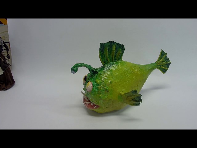 How To Make a Paper Mache Fish - Studio DIY