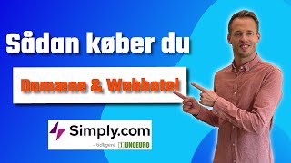 Sådan køber du domæne og webhotel hos Simply